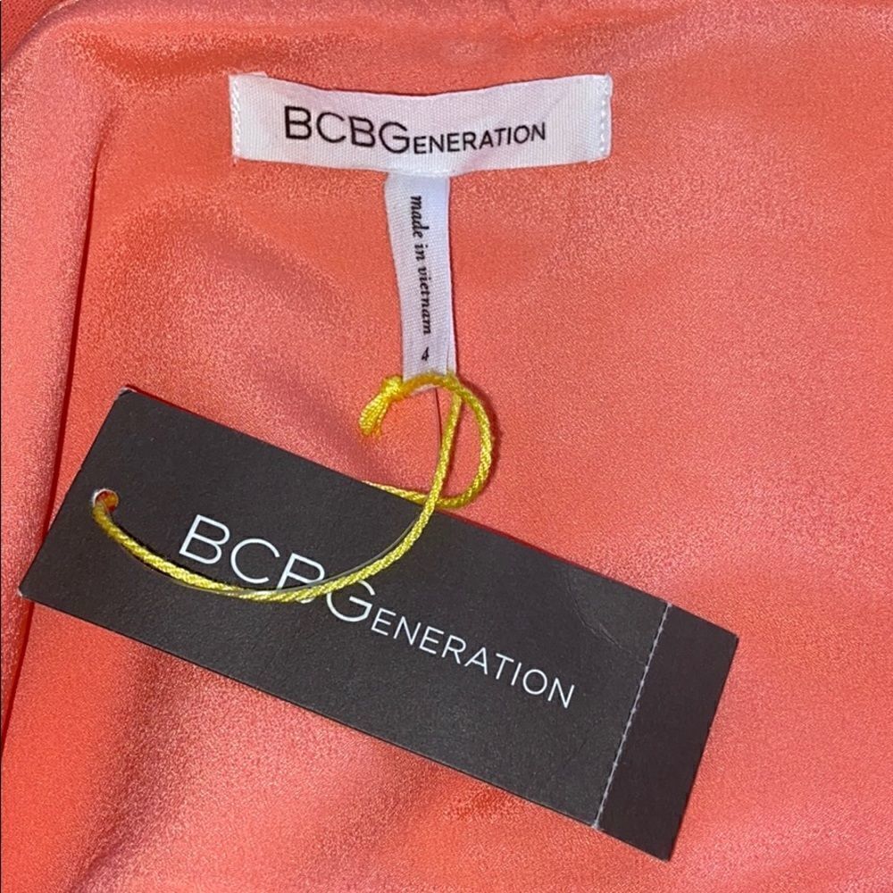 BCBGeneration Dress Sherbet Sheath NWT 4 - Picture 4 of 9
